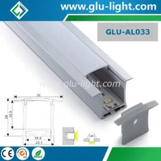 Led aluminiumsprofil for taklys, aluminium led barlys