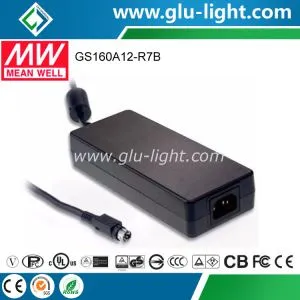 160W 12V AC-DC Meanwell industriadapter GS160A12-R7B